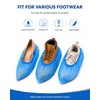1000 Pack Shoe Covers Disposable, X-Large CPE Waterproof Boot Booties