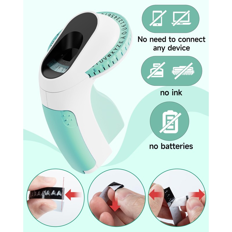 Goknu Labeling Device, 3D Embossing Device, E975 Labelling Device, Handheld