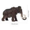 jojofuny Dinosaurs 1Pc Simulation Mammoth Toy, Ancient Elephant Model, Educational