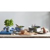 ASA 27200118 Seasons Denim Plate Oval 28.5 x 16 cm