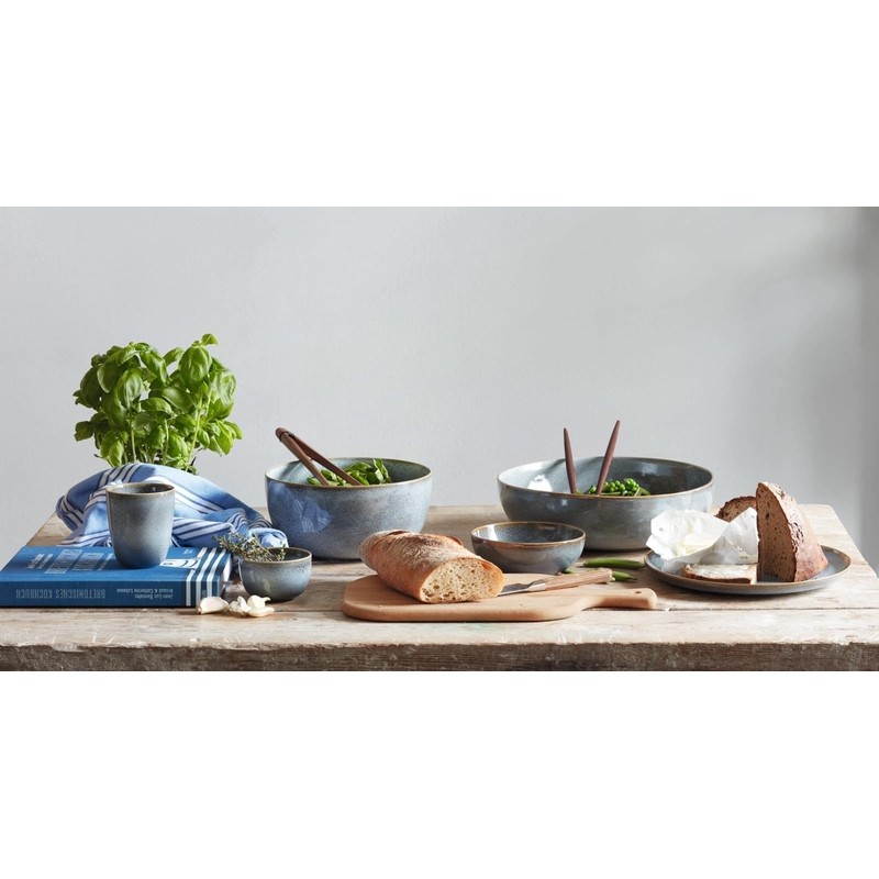 ASA 27200118 Seasons Denim Plate Oval 28.5 x 16 cm