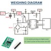 DAOKAI HX711 Weighing Sensor 24 Bit Accuracy A/D Module Kit