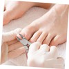 PACKOVE 1pc Professional Stainless Steel Cuticle Cutter Nipper Portable Manicure