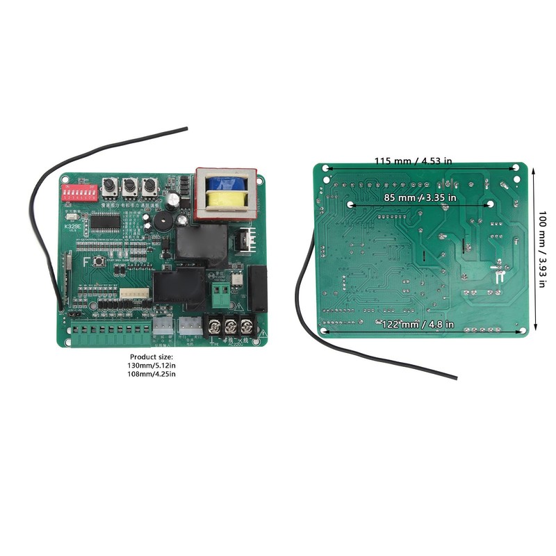 Circuit Control Board for Sliding Gate Opener, Electronic Main Replacement