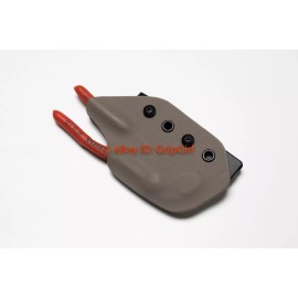 Custom Kydex EDC Belt Holster for Knipex Cobra 5" Pliers (87 01 125) FDE-F