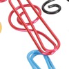 100Pcs Cute Note Paper Clips 10 Colors Metal Music Note