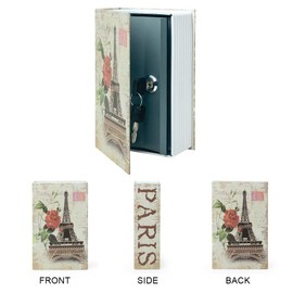 Storage Book, Safe Storage Box, Dictionary, Secret Safe, Tin with Security Combination Lock / Key Redirection Book, Hidden Safe