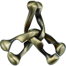 BePuzzled 1407 Hanayama Level 6 Cast Puzzle, Trinity