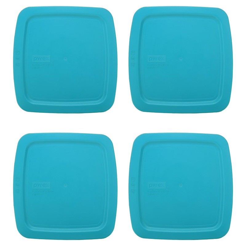 Pyrex C-222-PC 2qt Turquoise Easy Grab Food Storage Replacement Lid