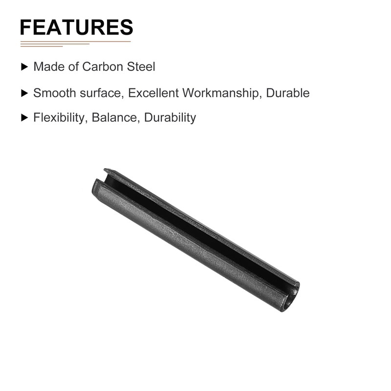 DTGN 6 mm x 40 mm (DxL) Slotted Spring Pin
