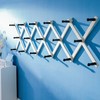 SKOLOO Hat Rack for Wall with 17 Hooks, Solid Wooden,