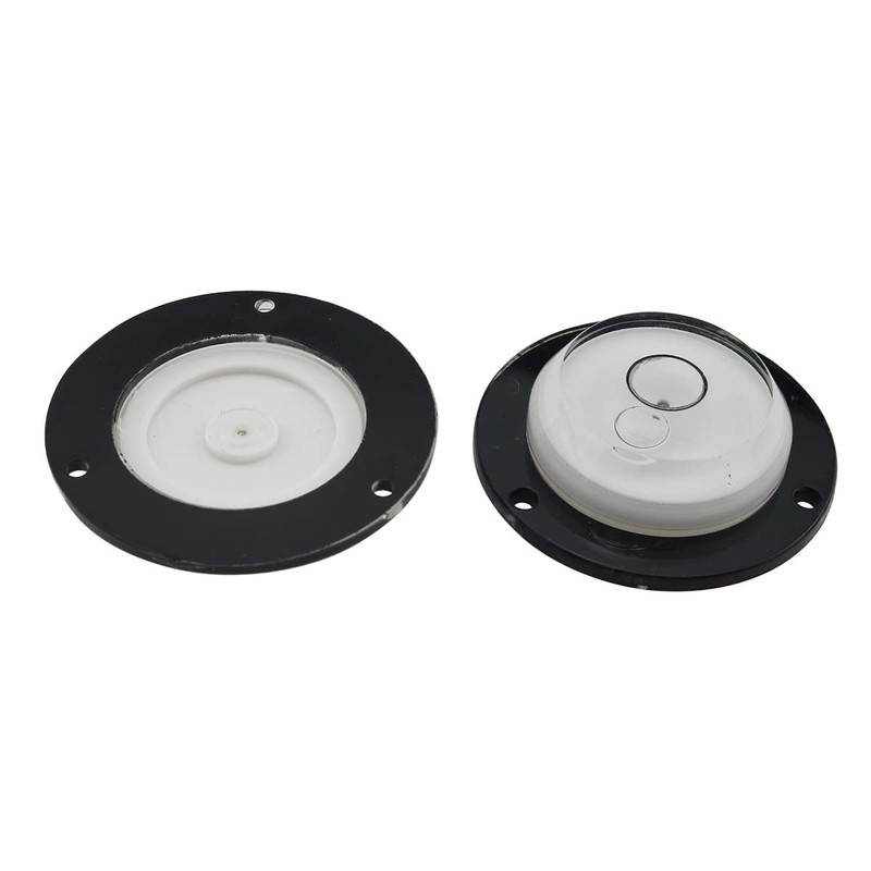 ZCZQC 4pcs Circular Bullseye Bubble Level with Screws Diameter Disc