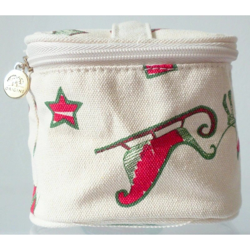 Origins beautiful summer makeup cosmetic train bag
