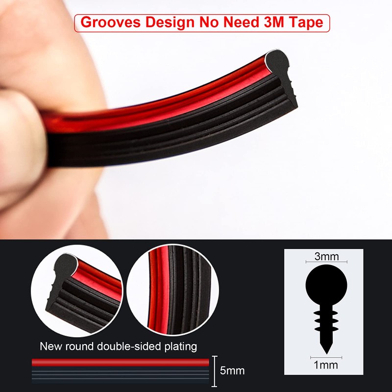 BOAOSI 16.4ft Car Interior Moulding Trim Car Decorative Filler Insert