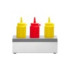 HENDI Sauce Bottle Holder, 3 Cut-Outs, for HENDI Dispenser Bottles,