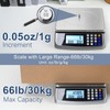 66lb Food Scale, Commercial Kitchen Scale with Price Computing, Plug-in