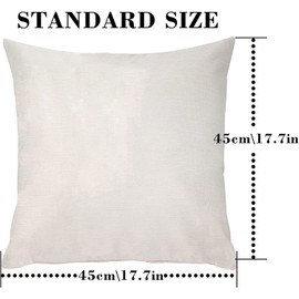 ZFENGYYUAN The Pooh and Piglet Friendship Quote Cuhshion Cover 18x18 Inches Friendship Gifts for Friends home sofa decor