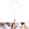 Mini Pendant Shape Neck Massager Electric Pulse Hot Compress Intelligent