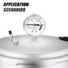 MEANLIN MEASURE Stainless Steel Pressure Cooker Gauge,0-20Psi 2" DIAL FACE