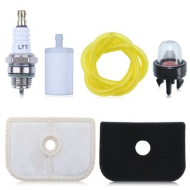 Atunee 576401601 577851501 Air Filter Tune Up Kit for Husqvarna 525L 525LS 525LST 525RJD Trimmer with Fuel Filter Fuel Line Soark Plug