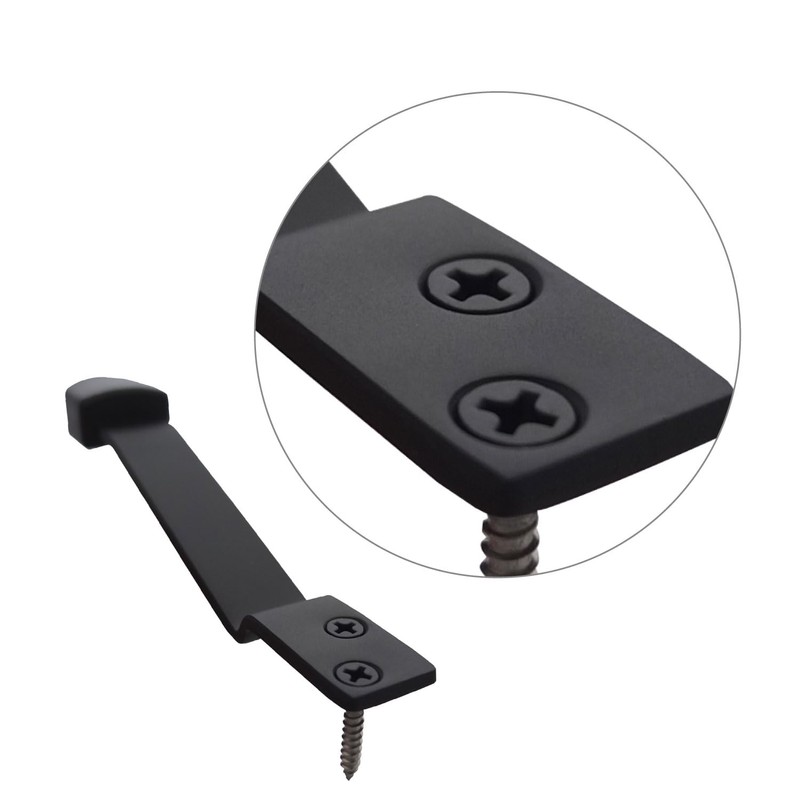 NEW HIKARI SH-TRZ90K Rise Door Stop, Black Rubber