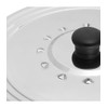 1 x Stainless Steel Lid - Universal Protection Against Splashes