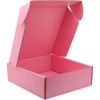 Lmuze Small Pink Shipping Boxes for Small Business Pack of