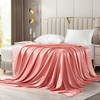 Counfeisly Satin Full Flat Sheet, Luxury and Silky Soft Bed