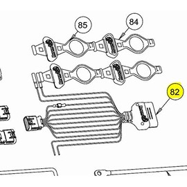 SnowDogg Part # 16160104 - Grill to Relay Harness