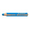 STABILO Woody 3 in 1 Extra Large Pencils, Cobalt Blue,