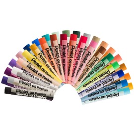 Pentel Oil Pastels 36/Pkg-Assorted Colors, Other, Multicoloured, 3.27 x 21.68 x 20.79 cm