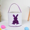 Joyesplay Easter Bunny Baskets, Canvas Bunny Eggs Hunt Basket Egg