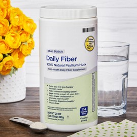 Daily Fiber Powder 29 oz – 114 Teaspoon Doses, Soluble Fiber Supplement Powder, Unflavored Fibra Supplement, Fibre Support for Digestive Wellness. (Pack of 1)
