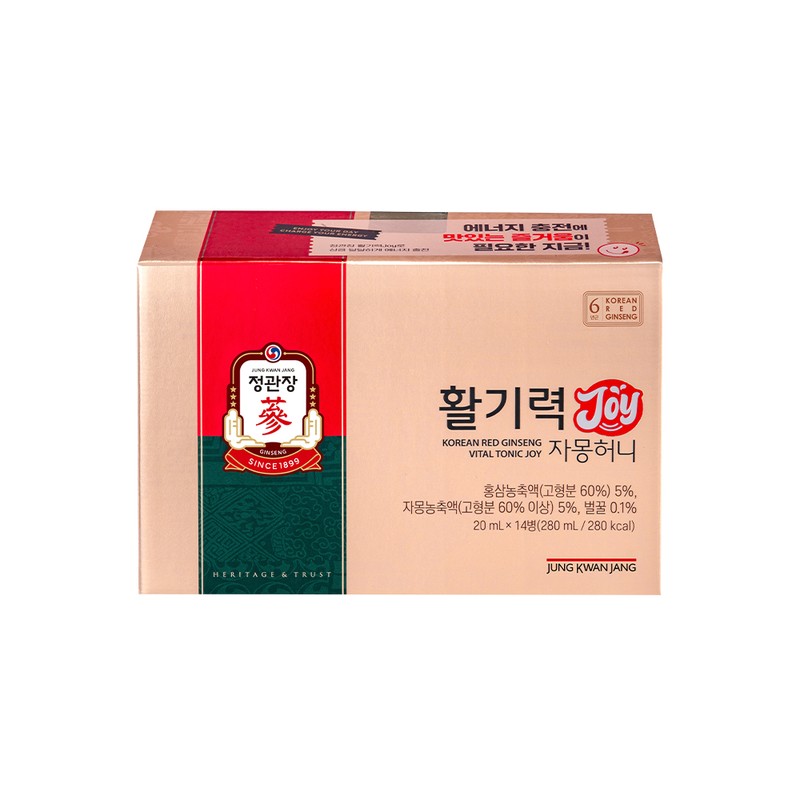 Jeonggwanjang 정관장 활기력 JOY 20ml 14개입, 1개 Jeonggwanjang Vitality JOY
