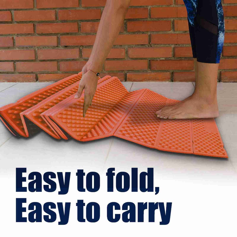 Outdoor Foam Camping Mat Folding Beach Tent Sleeping Pad Waterproof
