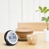°C/°F Digital Thermometer Hygrometer Temperature Humidity Meter Alarm Clock Touch