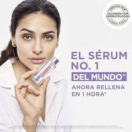 L'Oreal Paris Kit: Sérum Rostro, Sérum Ojos y Crema Revitalift Ácido Hialurónico + Protector Solar FPS50+ UV Defender