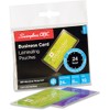 Swingline NoMistakes Self Sealing Laminating Pouches, Business Card, 8 Mil,