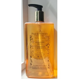 Pecksniff's England Pumpkin Spice  Holiday Hand Soap Wash 16.9 Oz Pump 8x3in