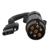 Trailer Wire Adapter Plug 7 Pin Round to 4 Pin