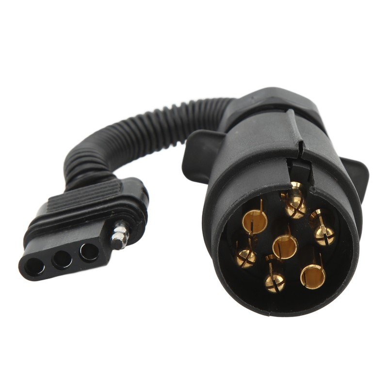 Trailer Wire Adapter Plug 7 Pin Round to 4 Pin