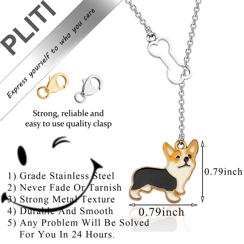 PLITI Corgi necklace (Corgi necklace)