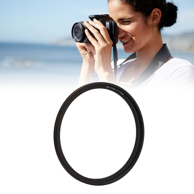 Star Filter 6 Line High Definition Coating Adjustable Cross Screen