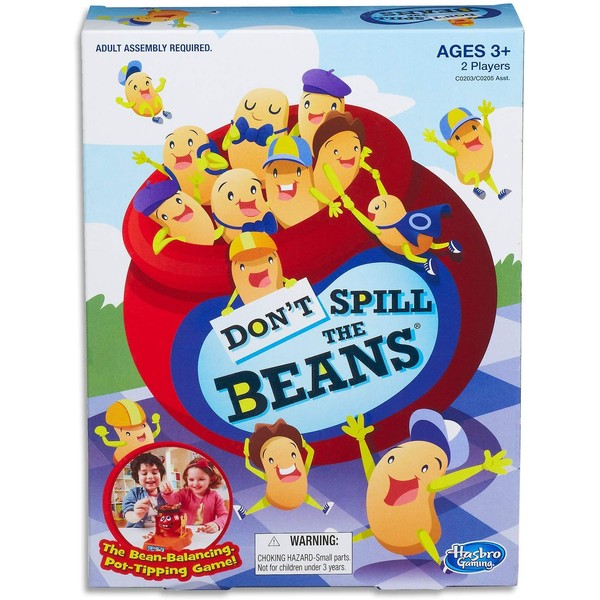 Hasbro Gaming Don't Spill The Beans Game,Brown/a