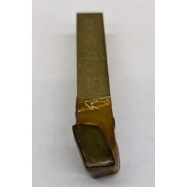 BL-6 Carbide Tipped Brazed Lathe Tool Bit GOLD RH 3/8" Square 2.5" Long