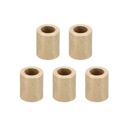 PATIKIL M3 Brass Spacers, 5 Pcs Metal Spacer Brass 3mm ID x 5mm OD x 7mm L Brass Spacers Screw Standoff for 1/8 Inch or M3 Screw