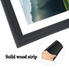Mxtallup 22x26 Picture Frame Black Solid Wood Poster Frame 18X22