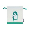 Sunstar Stationery S2334763 Moomin Drawstring Embroidery, 80th Design