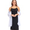 Chales de gasa suave para vestidos y accesorios de mujer,