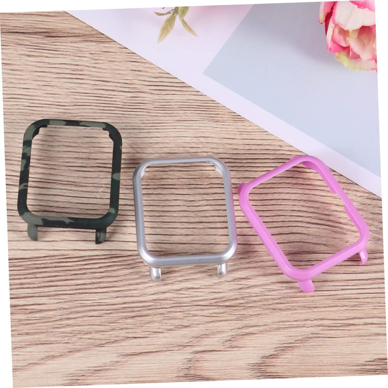 WOONEKY Pcs Protective Watch Cover TPU Case for Smart Watch